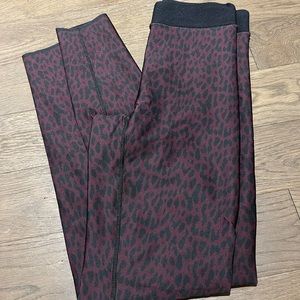 Ultracor raspberry animal print leggings